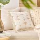 Raina-Palm-with-Embroidered-Trim-Square-Cushion-by-MUSE Sale