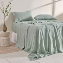 Washed-Linen-Flat-Sheet-by-MUSE Sale