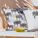 Sundays-Halcyon-Palm-Square-Outdoor-Square-Cushion-by-Pillow-Talk Sale