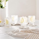 Mila-Ribbed-Clear-Tumbler-Glasses-Set-of-4-by-MUSE Sale