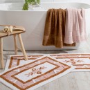 Folk-Flower-Pecan-Bath-Mat-Range-by-Habitat Sale