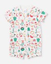 Christmas-Family-Matching-Wishing-Tree-Zip-Romper Sale