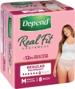 Depend-Real-Fit-Women-Underwear-8-Pack-Selected-Varieties Sale