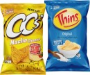 CCs-Corn-Chips-175g-Thins-Chips-150175g-or-Thins-Onion-Rings-85g-Selected-Varieties Sale