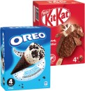 Oreo-or-Nestl-Kit-Kat-Ice-Cream-4-Pack-Selected-Varieties Sale