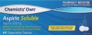 Chemists-Own-Asprin-Soluble-60-Tablets Sale