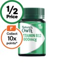 Natures-Own-Vitamin-B12-1000mcg-Tablets-Pk-60 Sale