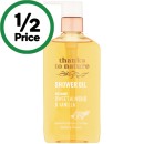 Thanks-To-Nature-Nourish-Sweet-Almond-Vanilla-Shower-Oil-250ml Sale