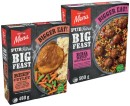 On-The-Menu-Pub-Faves-Big-Feast-Frozen-Meal-480500g-Selected-Varieties Sale