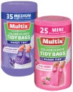 Multix-Colour-Scents-Handy-Ties-Tidy-Bags-Lavender-Medium-35-Pack-or-Rose-Scent-Mini-25-Pack Sale