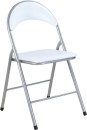 Keji-Padded-Folding-Chair-White Sale