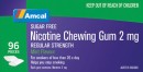 Amcal-Sugar-Free-Nicotine-Chewing-Gum-2mg-Regular-Strength-Mint-Flavour-96-Pieces Sale