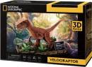 National-Geographic-Velociraptor-3D-Puzzle-63pc Sale