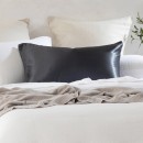 Charcoal-Mulberry-Silk-Plain-Pillowcase-by-MUSE Sale