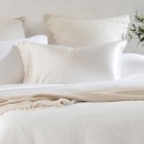 White-Mulberry-Silk-Plain-Pillowcase-by-MUSE Sale