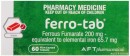Ferro-Tab-Iron-60-Film-Coated-Tablets Sale