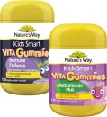 Natures-Way-Kids-Smart-Vita-Gummies-Multi-Vitamin-Plus-or-Immune-Defence-120-Pack Sale