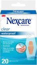 Nexcare-Clear-Waterproof-Bandages-Medium-20-Pack Sale