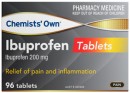Chemists-Own-Ibuprofen-96-Tablets Sale