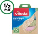 Vileda-Microfibre-Recycled-Cloths-Pk-3 Sale