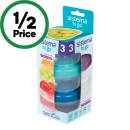 Sistema-Mini-Bites-To-Go-Snack-Lunch-Containers-Pk-3 Sale