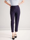 Basque-Cotton-Sateen-Pant-Navy Sale