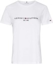 Tommy-Hilfiger-Regular-Hilfiger-Crew-Neck-Tee-White Sale