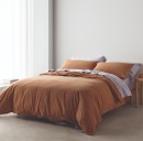 Vue-Stonewashed-Cotton-Quilt-Cover-Set-Caramel Sale