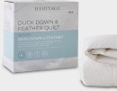 Heritage-5050-Duck-Down-and-Feather-Quilt-White Sale