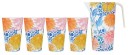 Maxwell-Williams-Sunburst-Melamine-Jug-Tumbler-5pc-Set Sale