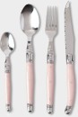 Heritage-Laguiole-Cutlery-Set-in-Pink-24pc Sale