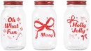 3-Pack-800ml-Bow-Jars Sale