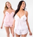 Sleeveless-Embroidery-Cami-and-Shorts-Pyjama-Set Sale
