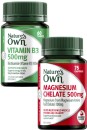 Natures-Own-Vitamin-B3-500mg-Tablets-60-Pack-or-Magnesium-Chelate-500mg-Capsules-75-Pack Sale