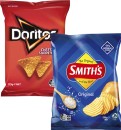 Doritos-Corn-Chips-or-Smiths-Crinkle-Cut-Potato-Chips-150g-170g Sale