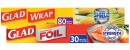 Glad-Wrap-80m33cm-or-Aluminium-Foil-30m30cm Sale