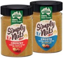 Bega-Simply-Nuts-Peanut-Butter-325g-Selected-Varieties Sale