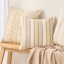 Hendrix-Stripe-Square-Cushion-by-Habitat Sale