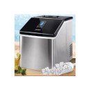 Devanti-Ice-Maker-Portable-Ice-Cube-Machine-LED-Display-Silver Sale