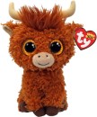 TY-Beanie-Boos-Alfie-Highland-Cow-Brown-Regular Sale