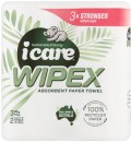 Icare-Wipex-100-Recycled-Paper-Towel-3-Ply-2-Pack Sale
