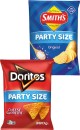 Doritos-Corn-Chips-Smiths-Crinkle-Cut-380g-or-Red-Rock-Deli-Chips-Party-Size-290g-Selected-Varieties Sale