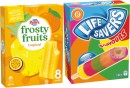 Life-Savers-Ice-Block-Peters-Frosty-Fruits-8-Pack-or-Fruit-Stack-6-Pack-Selected-Varieties Sale
