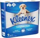 Kleenex-Complete-Clean-Toilet-Tissue-9-Pack Sale