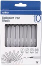 10-Pack-Ballpoint-Pens-Black Sale