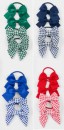 4-Pack-Gingham-Bow-Elastics Sale