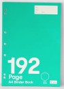 A4-Binder-Book-192-Page Sale