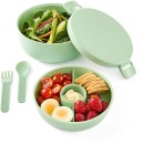 Green-Wheat-Straw-Salad-Bowl Sale