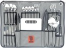 Rough-Country-Canvas-Cutlery-Roll-24-Piece-Stainless-Steel Sale