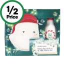 Christmas-Santa-Snack-Plate-Milk-Bottle-Set Sale